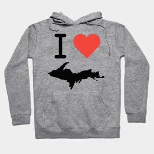 I Love Michigan's Upper Peninsula Hoodie